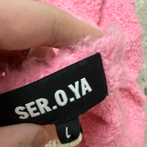 SER.O.YA MANDY BOUCLÉ DRESS SIZE LARGE NWT - Picture 6 of 6